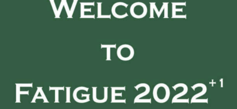 International Congress on Fatigue 22+1